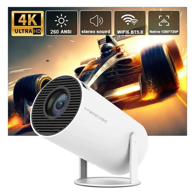 50% Off Magcubic Projector 4K Android 11 400ANSI Home Cinema Outdoor Projector
