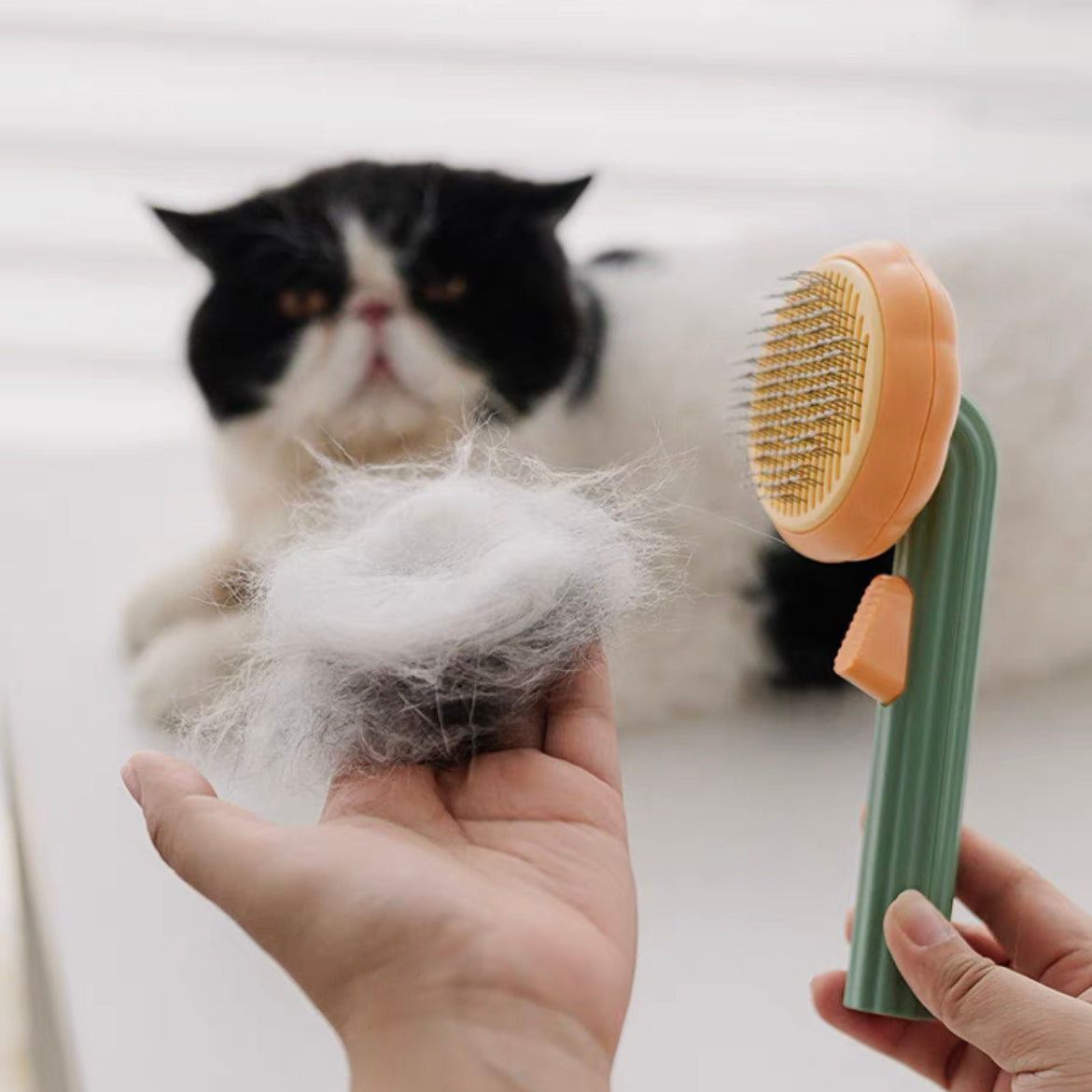 SUMMER SALE  50% OFF Self-Cleaning Pet Grooming Brush